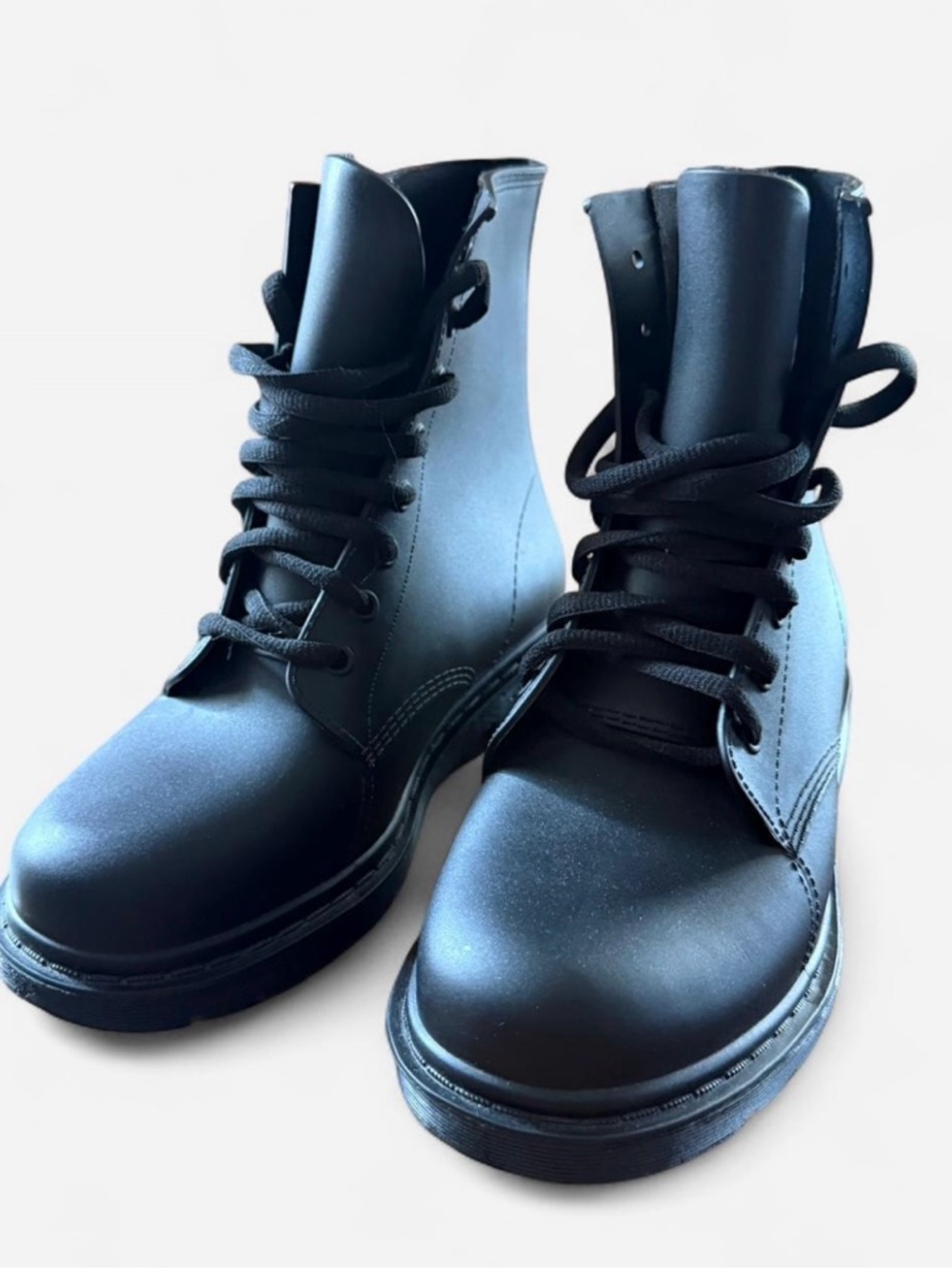 Women’s Classic Black Combat Boots